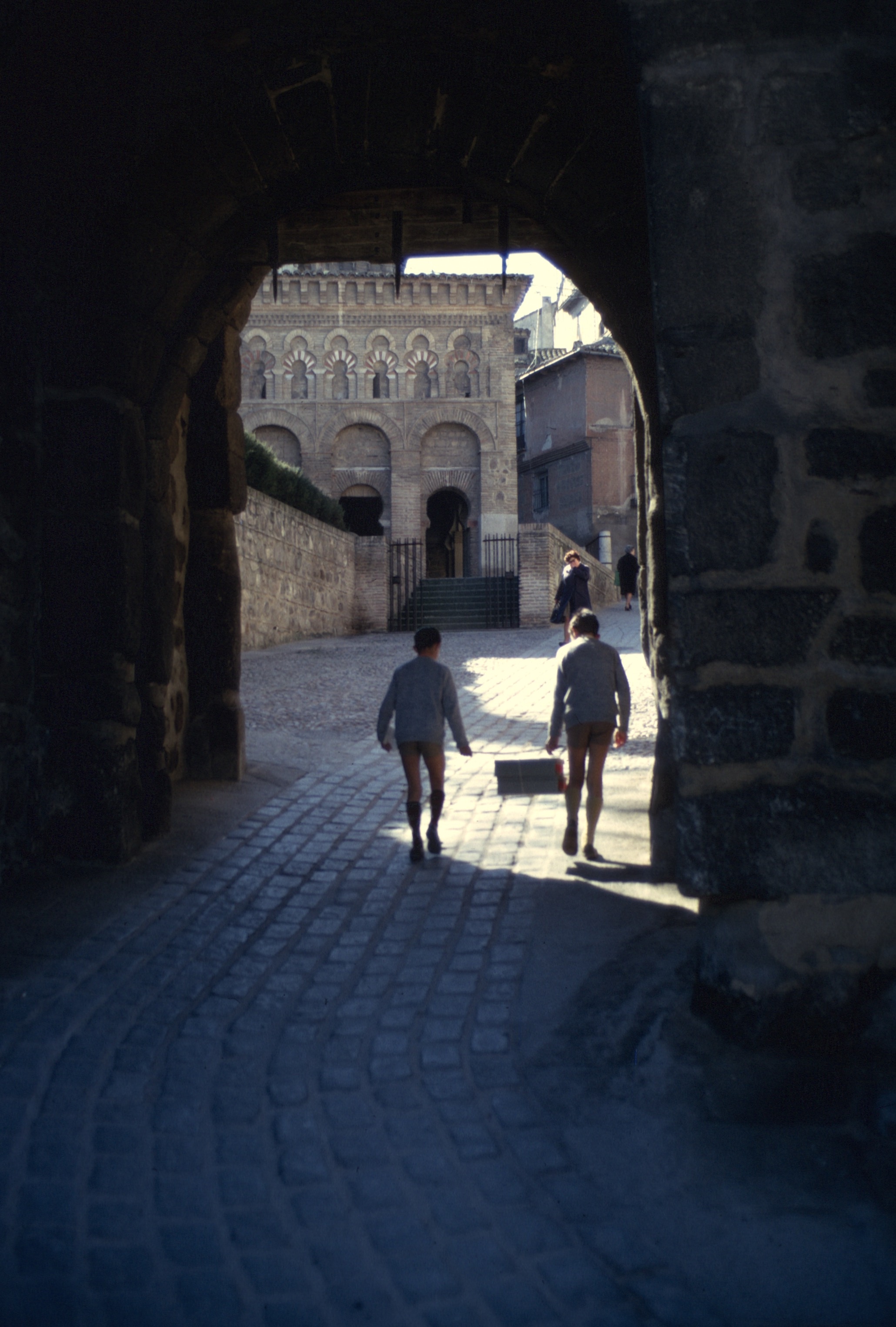 spain toledo gate mosque