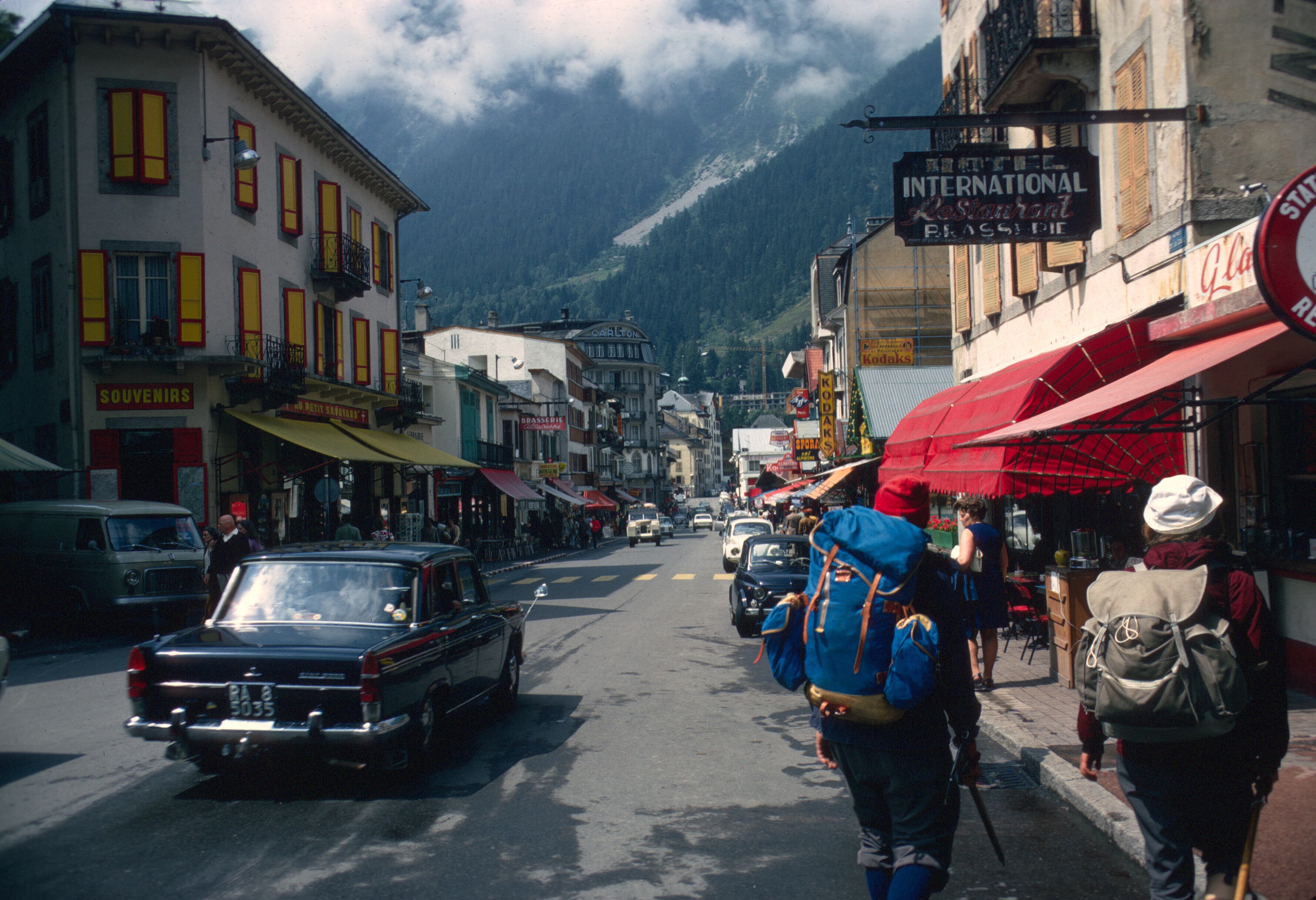 france chamonix main drag