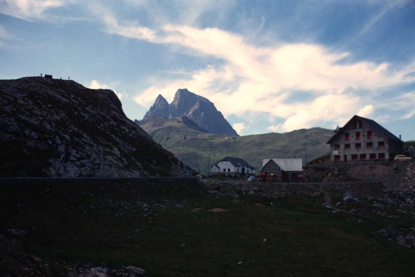 france spain border Pic du Midi d’Ossau. 1965.